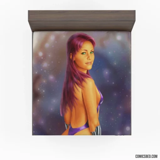 Starfire Tamaranean Heroine Comic Fitted Sheet 1