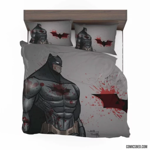 Steampunk Knight Batman Victorian Adventure Comic Bedding Set 1