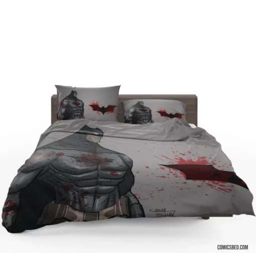 Steampunk Knight Batman Victorian Adventure Comic Bedding Set