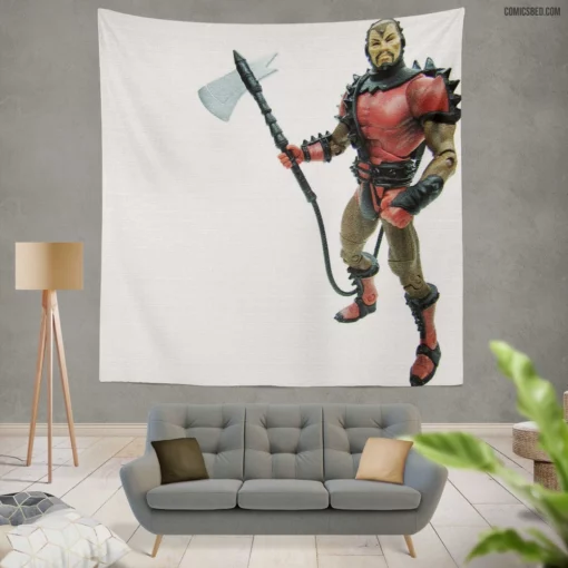 Steppenwolf Apokoliptian Menace Comic Wall Tapestry