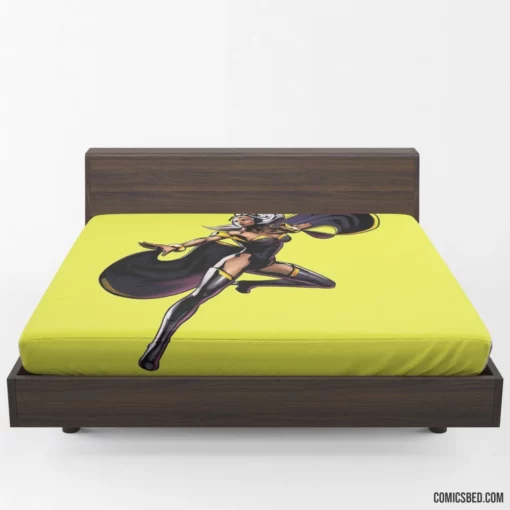 Storm Elemental Weather Mistress Comic Fitted Sheet