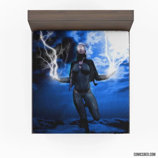 Storm Weather-Controlled Hero Comic Fitted Sheet 1