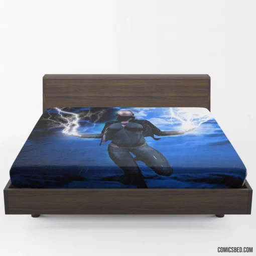 Storm Weather-Controlled Hero Comic Fitted Sheet