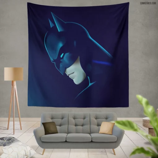 Streets of Gotham The Caped Crusader Tales Comic Wall Tapestry