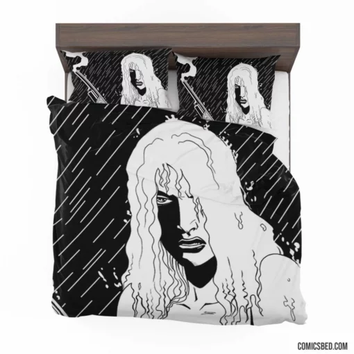 Strippers Vs. Werewolves Moonlit Horror Comic Bedding Set 1