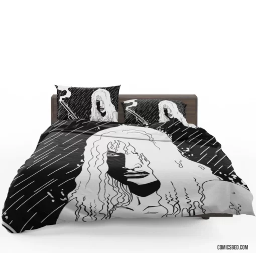 Strippers Vs. Werewolves Moonlit Horror Comic Bedding Set