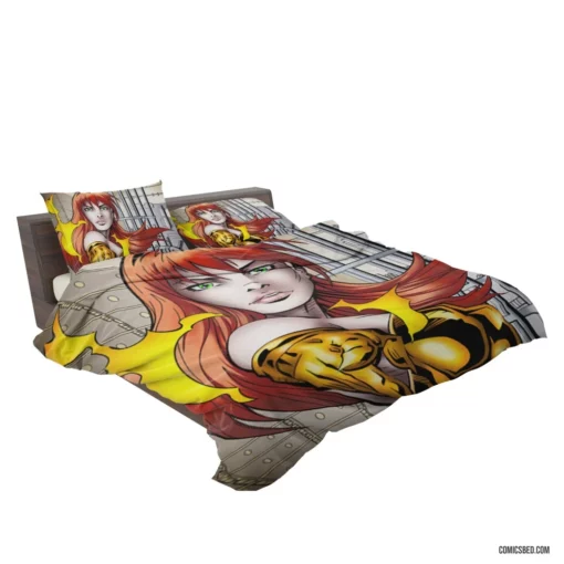 Strobe Electrifying Hero Comic Bedding Set 2