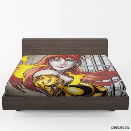 Strobe Electrifying Hero Comic Fitted Sheet