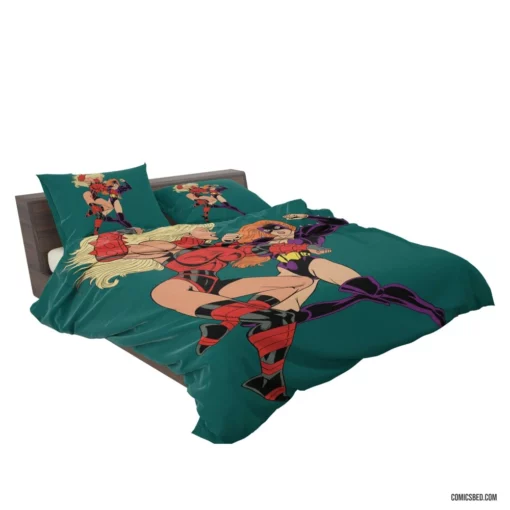 Stunner Electrifying Hero Comic Bedding Set 2