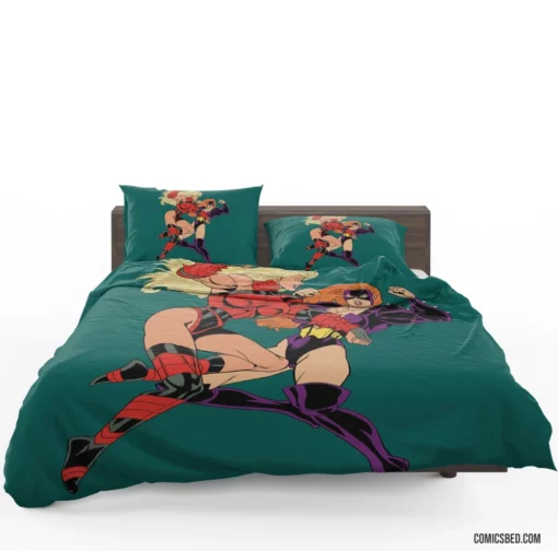 Stunner Electrifying Hero Comic Bedding Set