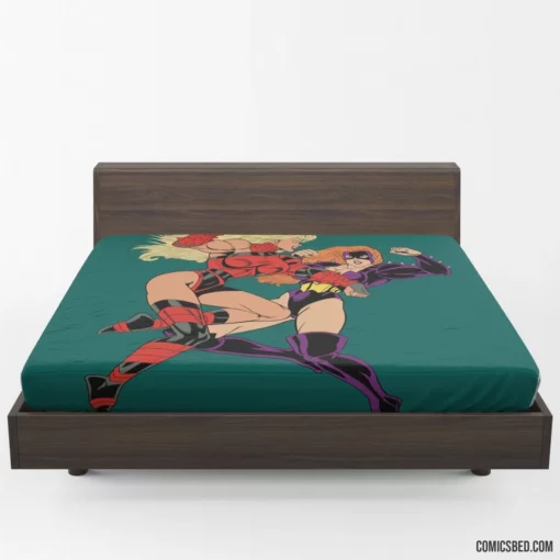 Stunner Electrifying Hero Comic Fitted Sheet