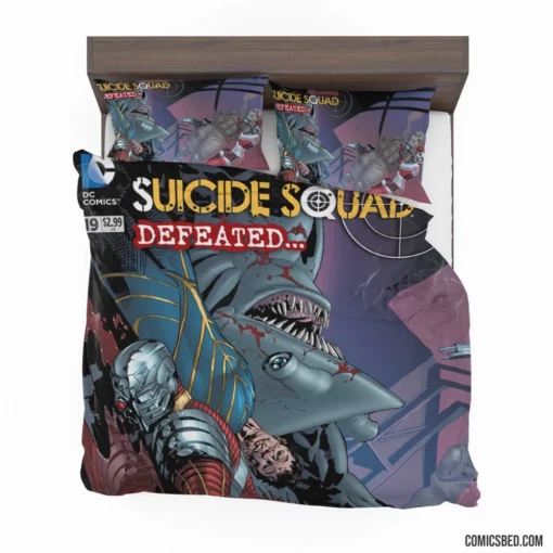 Suicide Squad Anti-Heroic Team Comic Bedding Set 1