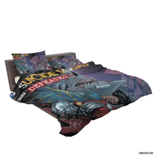 Suicide Squad Anti-Heroic Team Comic Bedding Set 2