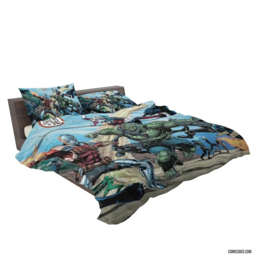 Suicide Squad Rogue Gallery Comic Bedding Set 2