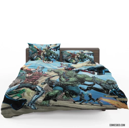 Suicide Squad Rogue Gallery Comic Bedding Set