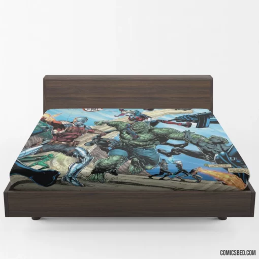 Suicide Squad Rogue Gallery Comic Fitted Sheet