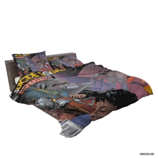 Suicide Squad Villain Team Comic Bedding Set 2