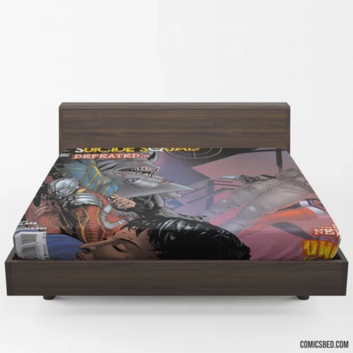 Suicide Squad Villain Team Comic Fitted Sheet