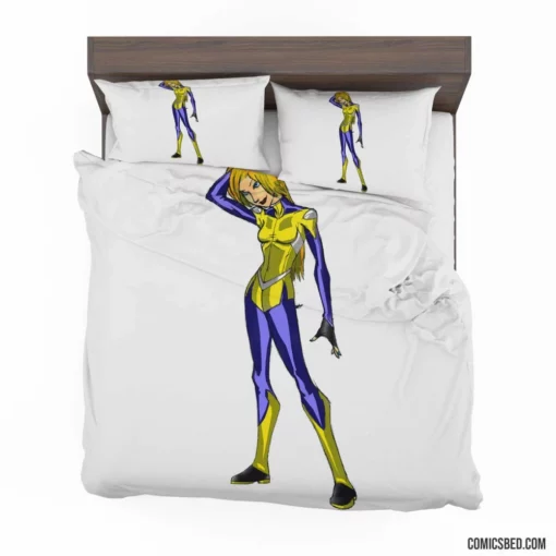 Sun Girl Solar Heroine Comic Bedding Set 1