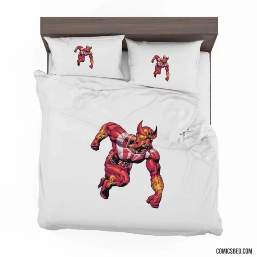 Sunfire Fiery Mutant Chronicles Comic Bedding Set 1