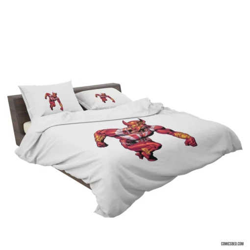 Sunfire Fiery Mutant Chronicles Comic Bedding Set 2