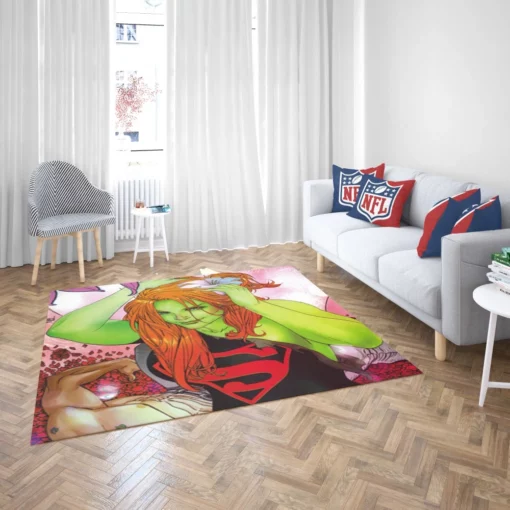 Superboy Teen Superhero Comic Rug 2