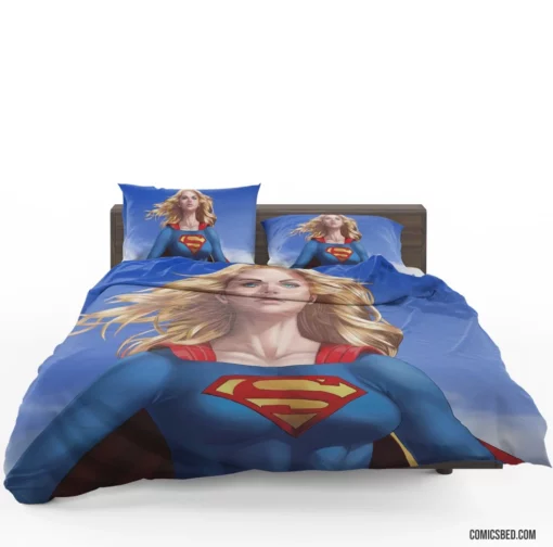 Supergirl DC Blonde Savior Comic Bedding Set