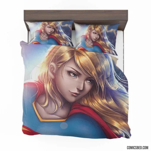 Supergirl DC Flying Heroine Comic Bedding Set 1