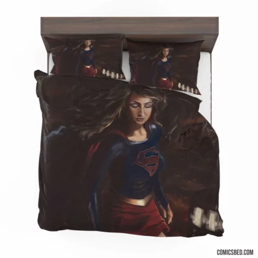 Supergirl DC Kryptonian Hero Comic Bedding Set 1
