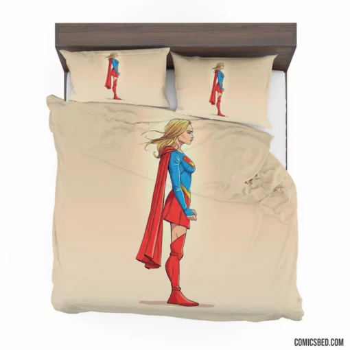 Supergirl DC Superpowered Heroine Comic Bedding Set 1