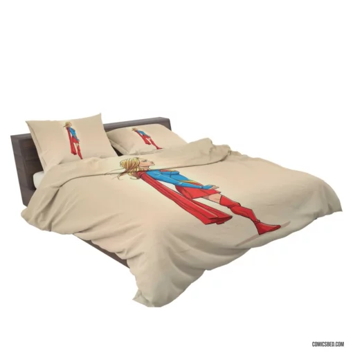 Supergirl DC Superpowered Heroine Comic Bedding Set 2