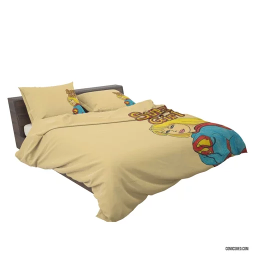 Supergirl Kryptonian Heroine Journey Comic Bedding Set 2