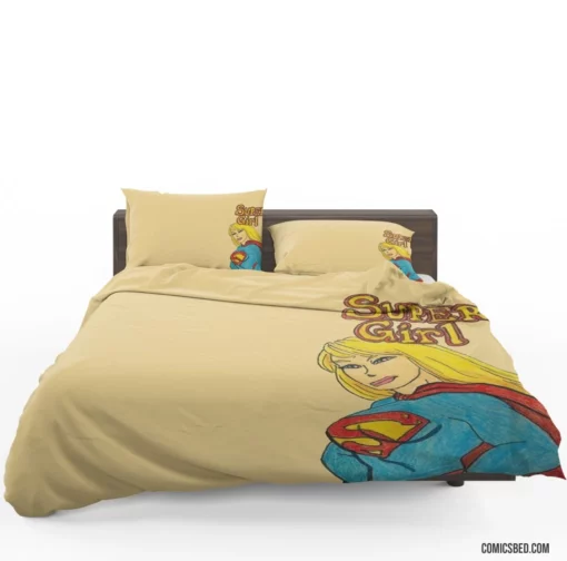 Supergirl Kryptonian Heroine Journey Comic Bedding Set