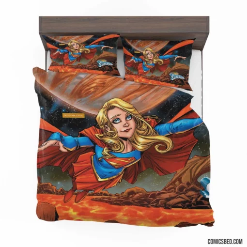 Supergirl Rebirth 1 Heroic Return Comic Bedding Set 1