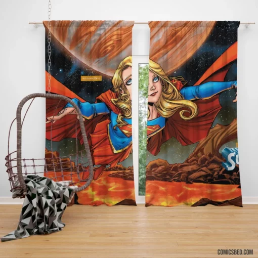 Supergirl Rebirth 1 Heroic Return Comic Curtain