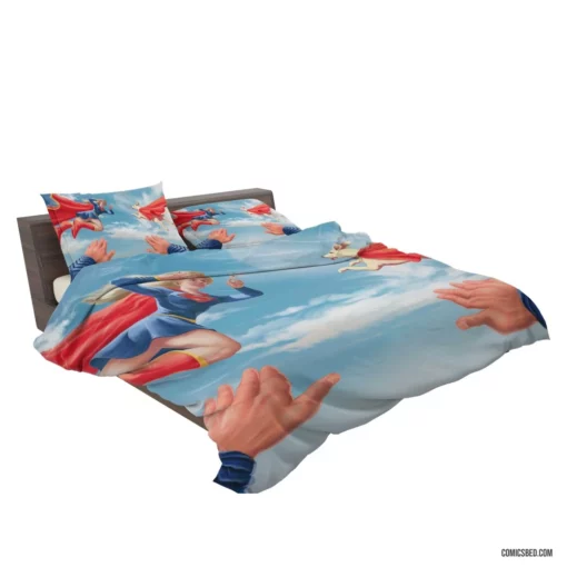 Supergirl and Krypto Super Duo Comic Bedding Set 2