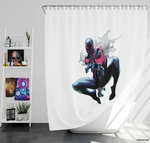 Superior Spider-Man Marvel Arachnid Tale Comic Shower Curtain