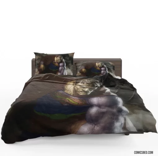 Superman Bizarro Distorted Hero Comic Bedding Set