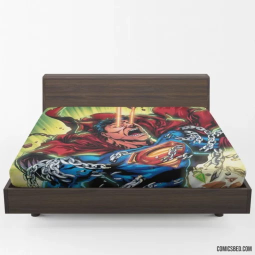 Superman DC Enduring Heroic Feats Comic Fitted Sheet