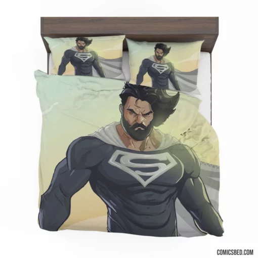 Superman DC Enduring Iconic Hero Comic Bedding Set 1