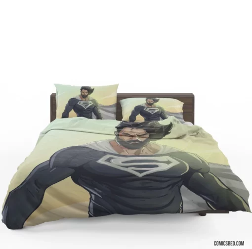 Superman DC Enduring Iconic Hero Comic Bedding Set