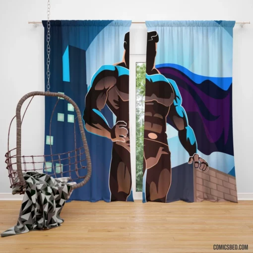 Superman DC Heroic Icon Unveiled Comic Curtain