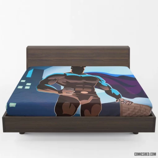 Superman DC Heroic Icon Unveiled Comic Fitted Sheet