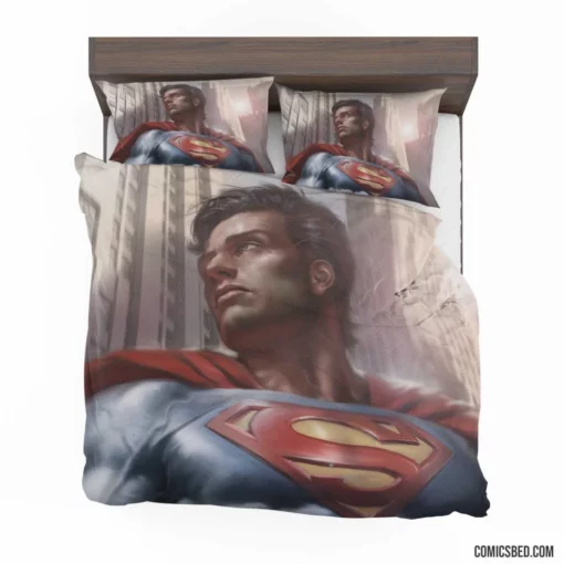 Superman DC Heroic Iconic Feats Comic Bedding Set 1