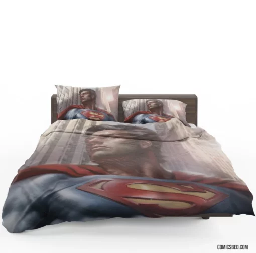 Superman DC Heroic Iconic Feats Comic Bedding Set