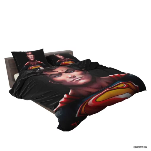 Superman DC Heroic Legacy Unveiled Comic Bedding Set 2