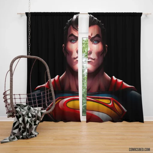 Superman DC Heroic Legacy Unveiled Comic Curtain