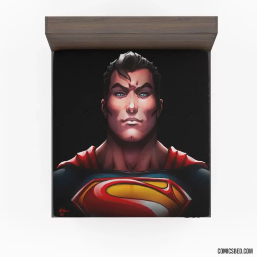 Superman DC Heroic Legacy Unveiled Comic Fitted Sheet 1