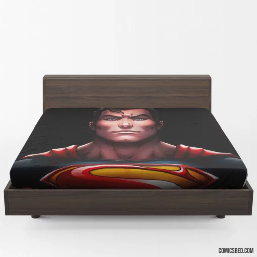 Superman DC Heroic Legacy Unveiled Comic Fitted Sheet