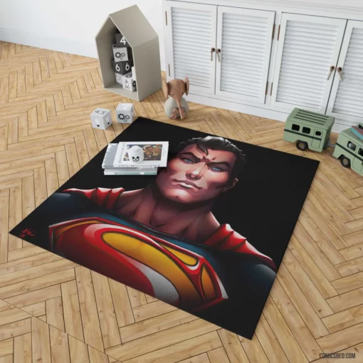 Superman DC Heroic Legacy Unveiled Comic Rug 1